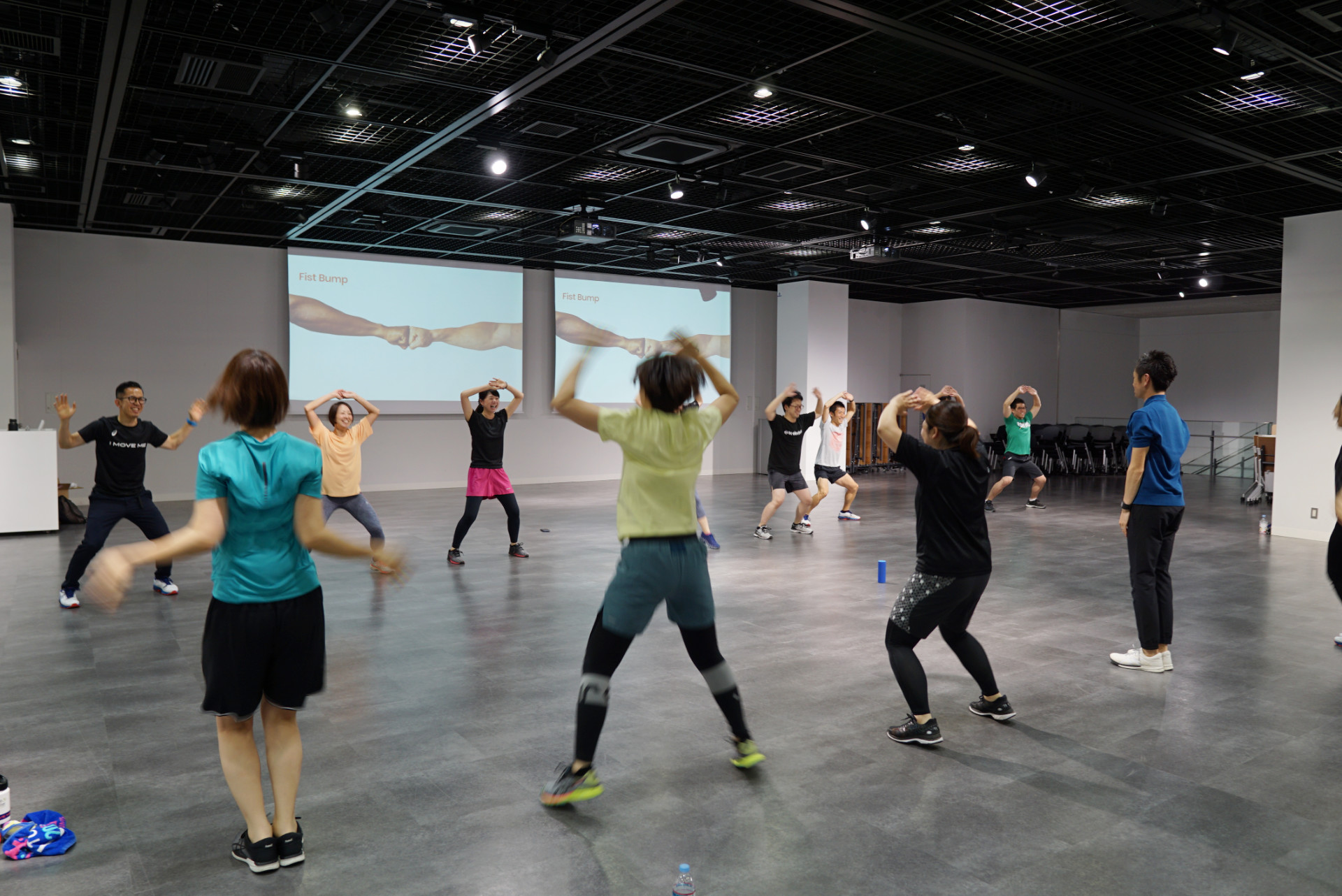 Cofit Asics Japan Office Connection Fitness Jumping Jacks